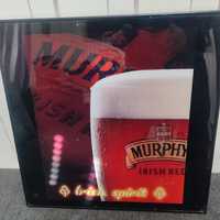 Светеща реклама на бира Murphy Irish red