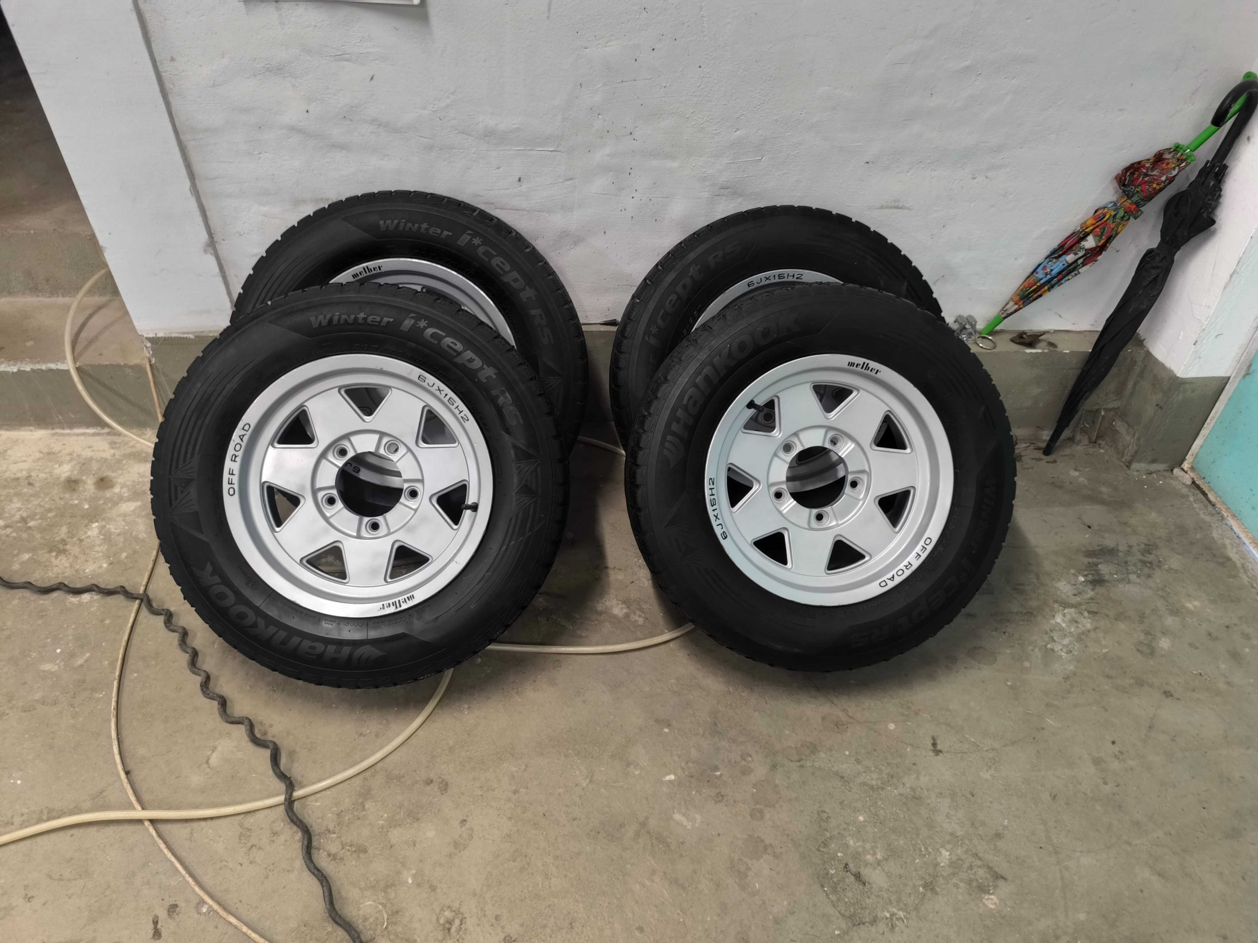 Минусови алуминиеви джанти offroad 15 цола за Витара фероза