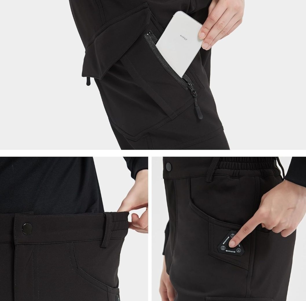 Pantaloni încalziți +acumulator 16000mAH