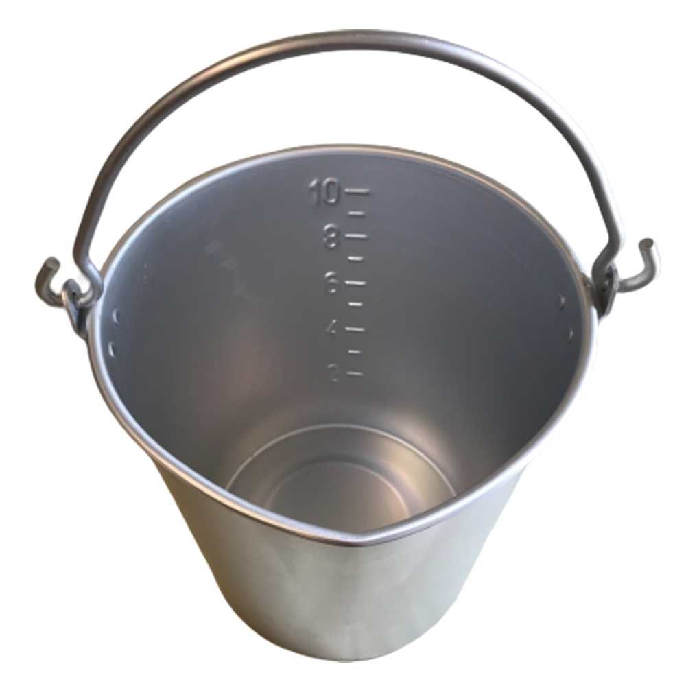 Galeata din aluminiu, capacitate 10 litri