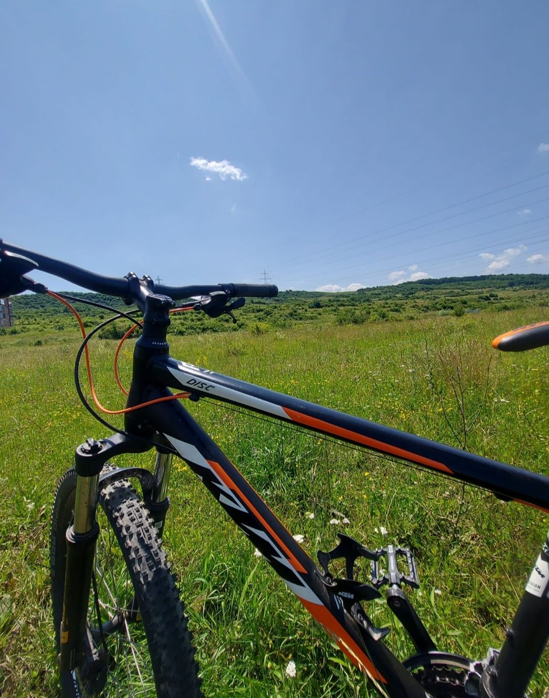 Vand bicicleta ktm ca nouă-1800 lei