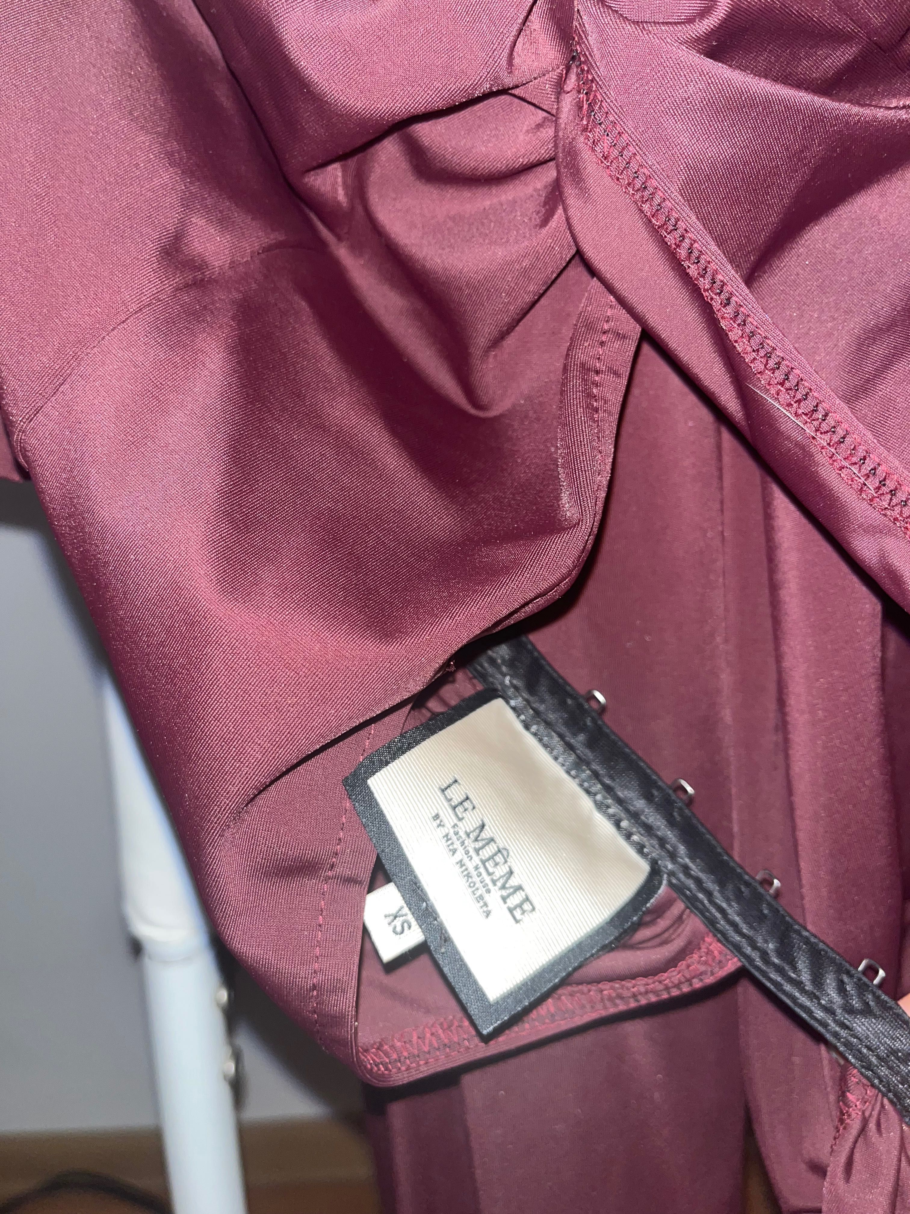 Le meme set burgundy