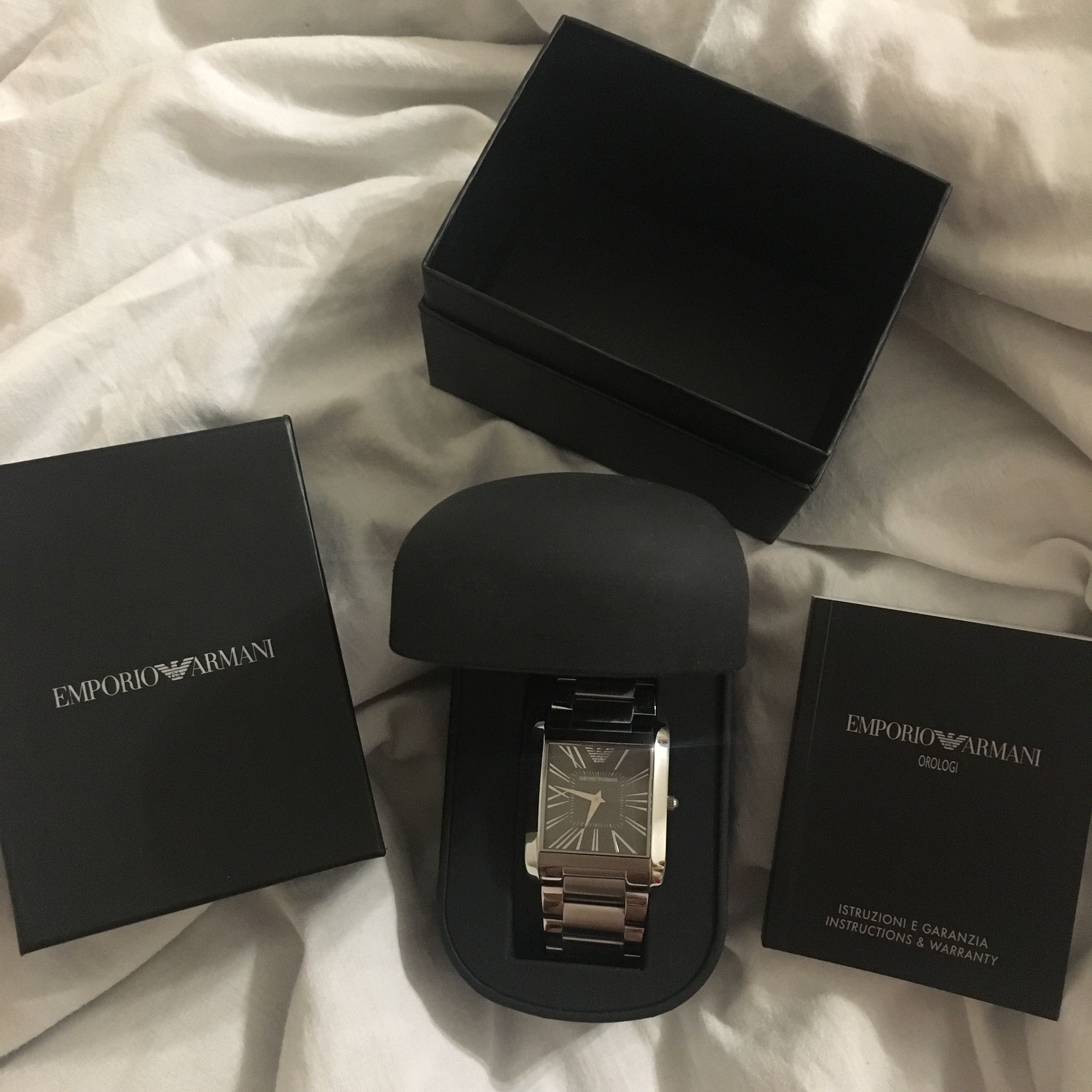 Мъжки часовник Emporio Armani Super Slim 36mm Mens Watch AR2010