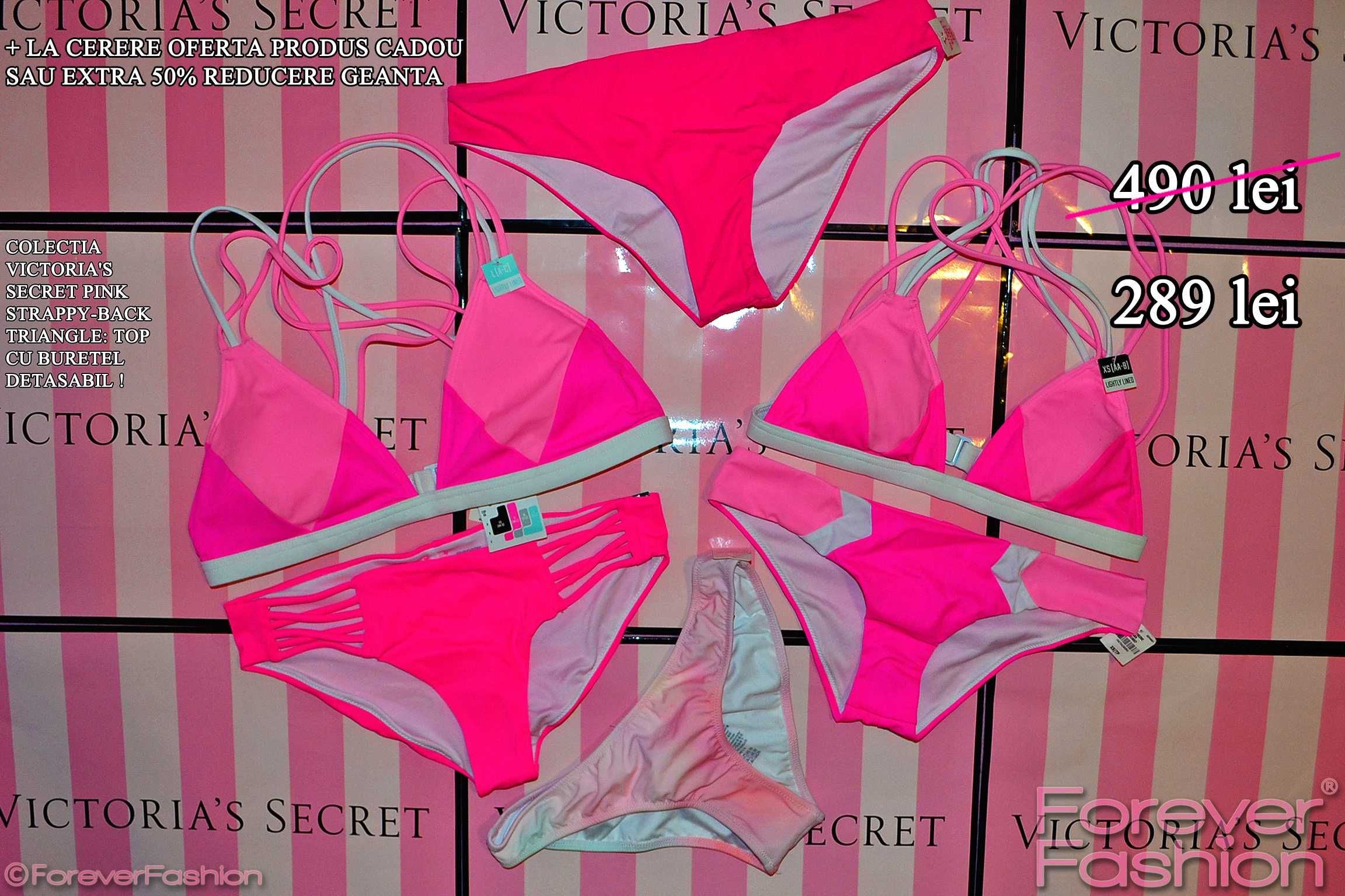 Costum Baie Bikini VICTORIA’S SECRET Pink