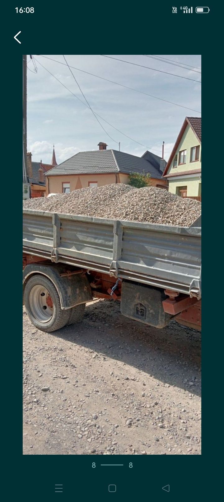 Transport nisip,beton semi uscat , piatra , pietris , pământ etc