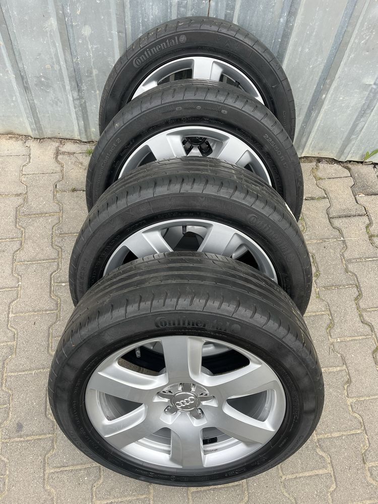 Jante aliaj 5x112mm, anvelope 225/50 R17, ET25! Audi A4 B8, B9, A5, A6