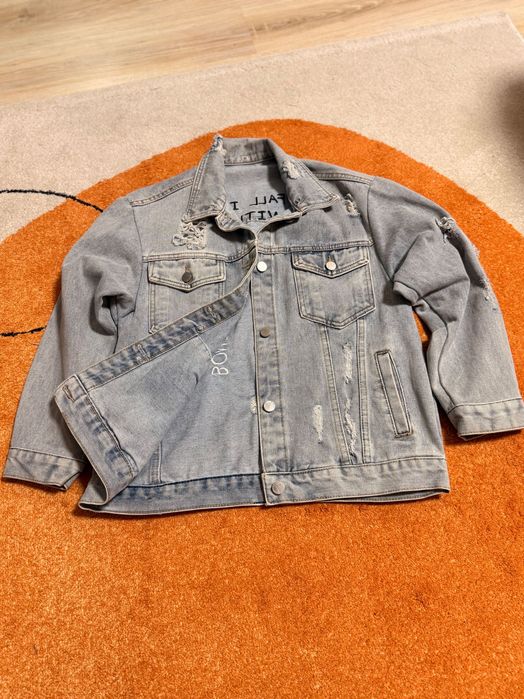 Дънково яке с пух