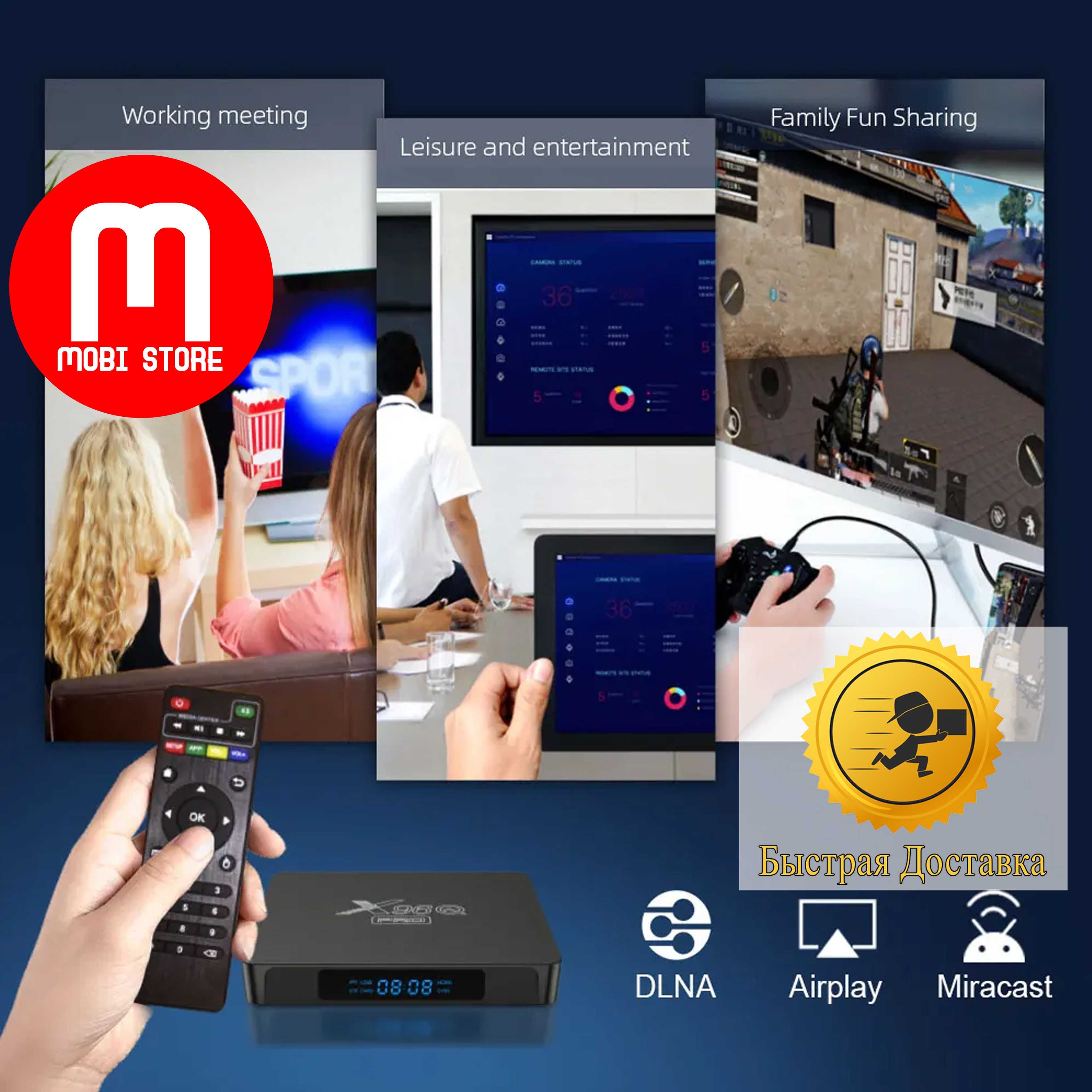 X96Q Pro 2/16gb Tv Box Smart Box (Tezkor Dostavka) (Garantiya)