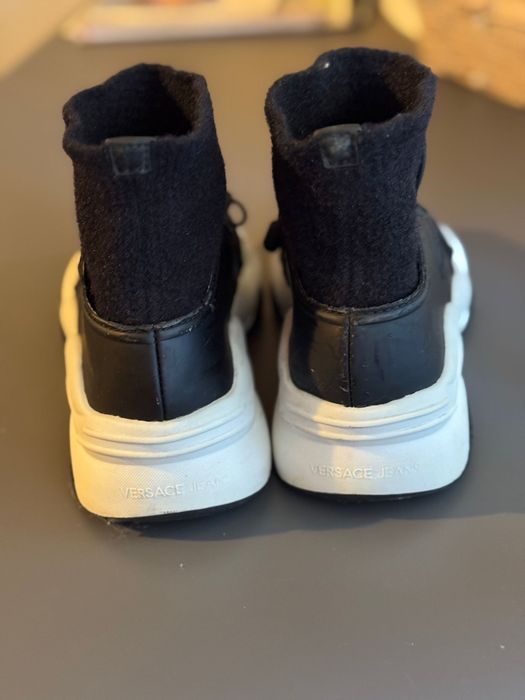 Sneakers slip on fete Versace Jeans Cuture