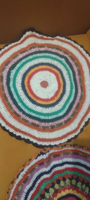 Set 8 covorașe crosetate manual