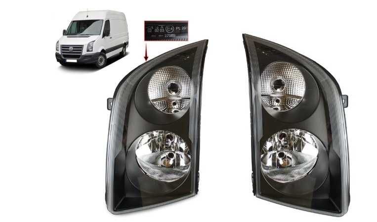 Фар Фарове Предни Светлини за бус VW Crafter 2006-2014г ляв десен