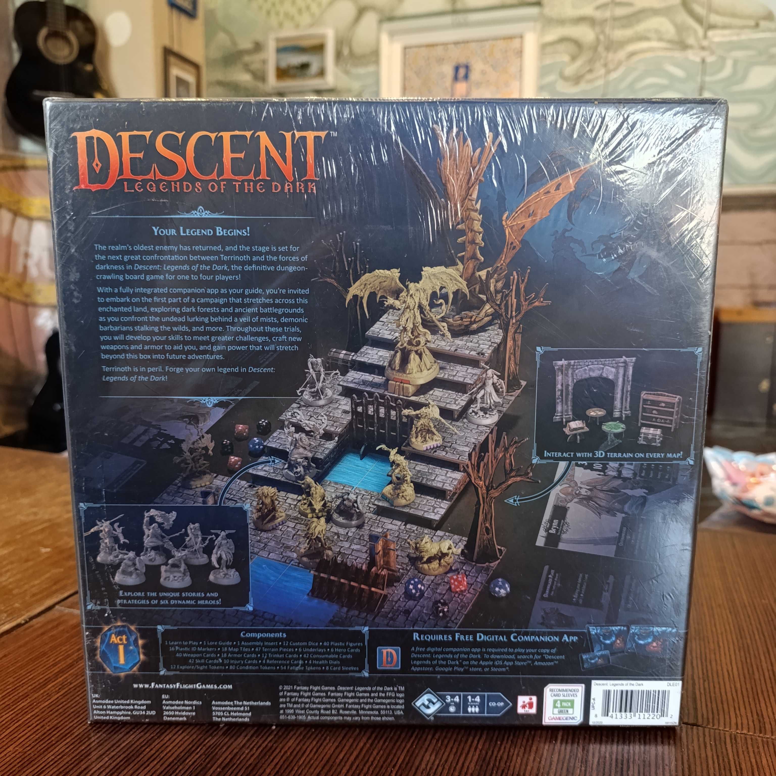 Descent: Legends of the Dark Act1 - Стратегическа настолна игра