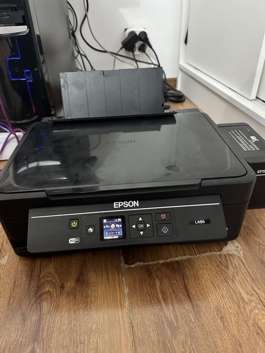 Epson L486 цветной принтер