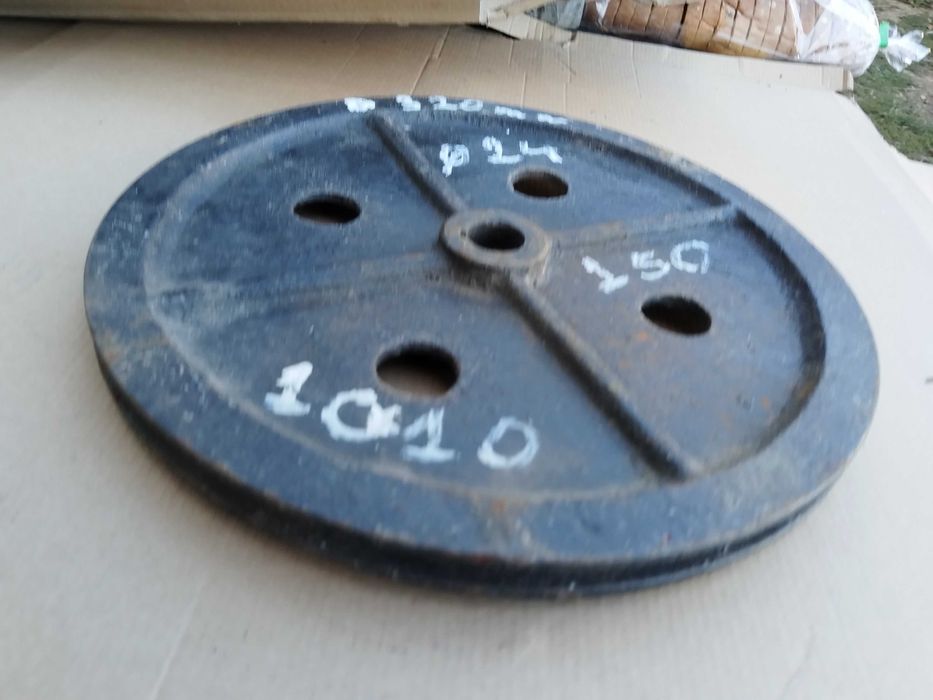 Fulie 32 cm cu o curea nuca