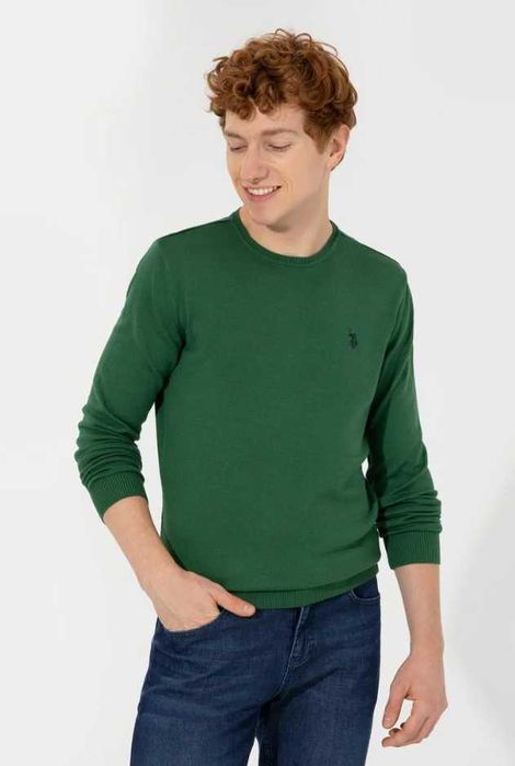 Mъжки пуловер U.S. Polo Assn, размер М.