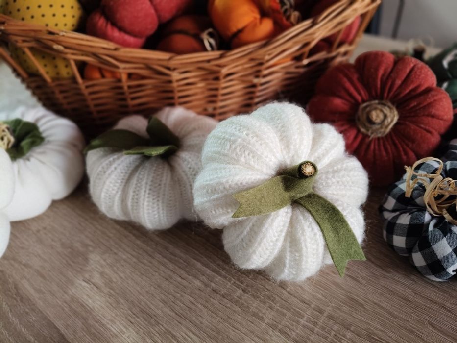 Dovleci/dovleac din textil. Halloween