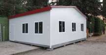 Case pe structura metalica