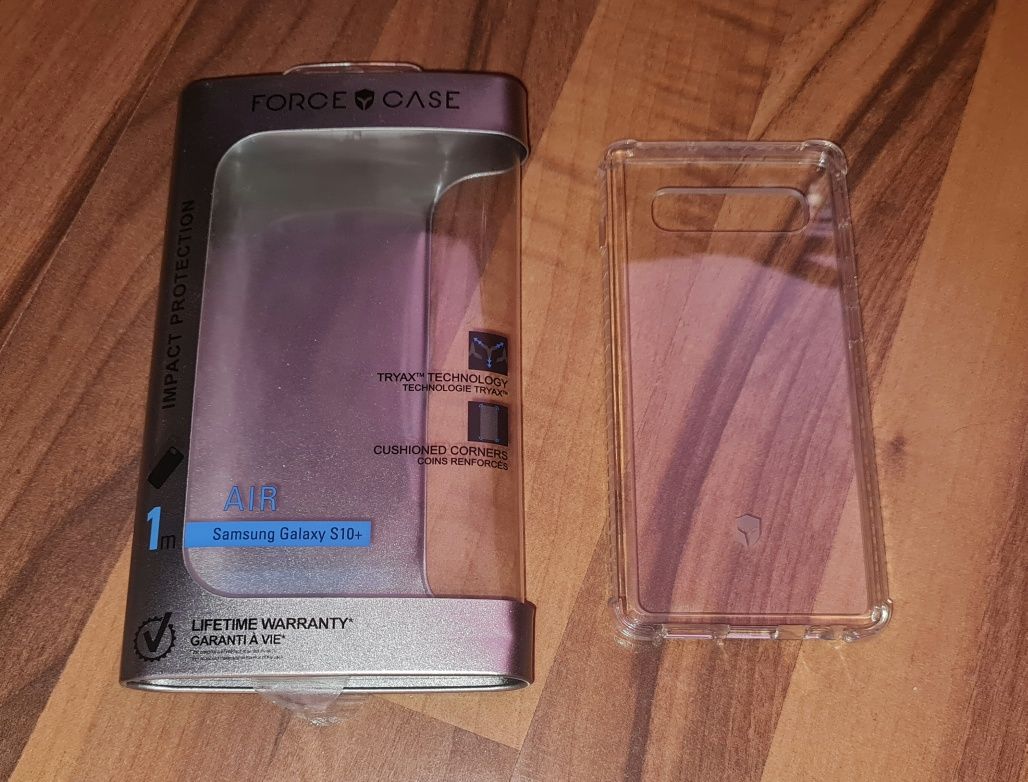 Husa hibrid antisoc originala Force Case Samsung Galaxy S10+ S10 Plus