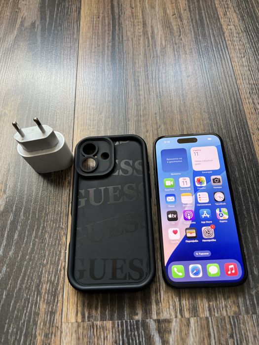 Като НОВ! Iphone 16 128gb Black / Перфектен!