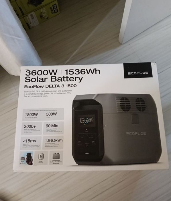 Statie de încărcare Ecoflow delta 3 1500