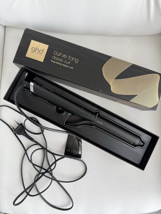 Ondulator GHD Classic Curl Tong pentru par Negru