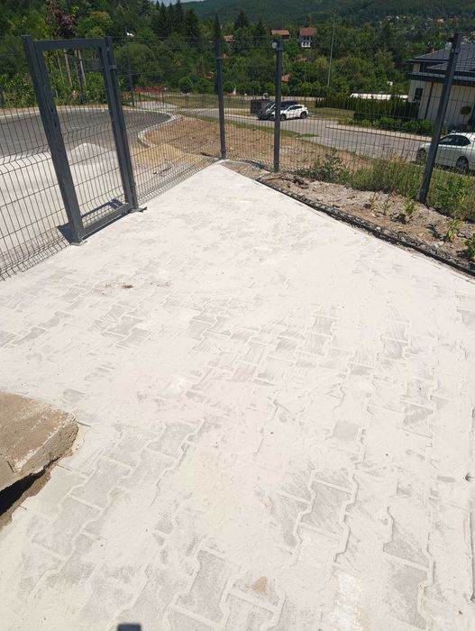 Демонтаж и монтаж тротоарни плочки бордюри павета