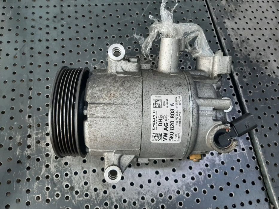 compresor clima ac 1.6 tdi cay vw golf 6 skoda superb 2 audi a3 8p  5k0820803a