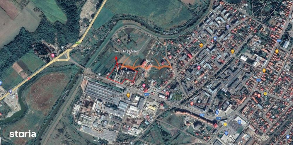 Teren de vanzare intravilan Gherla 15.618m²