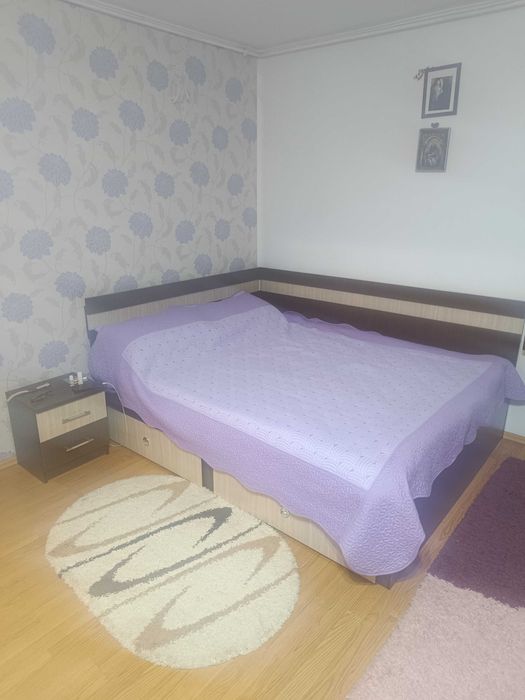 Pat de colț pentru saltea 160 x 200