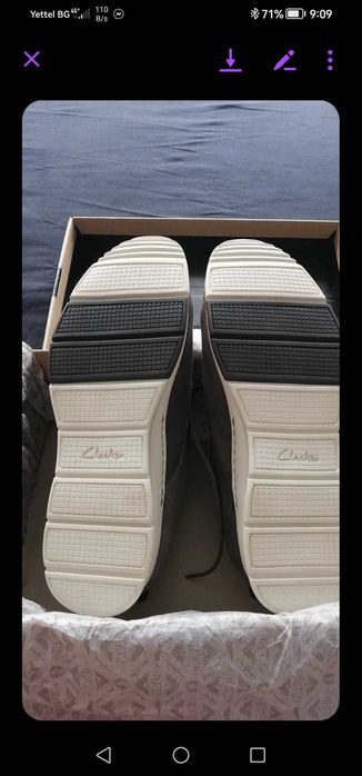 маркови спортни обувки КЛАРК 41 номер объркана номерация  нови