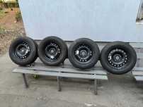 Set 4 roti OEM complete vara Bridgestone 195/65/15 VW Golf 7