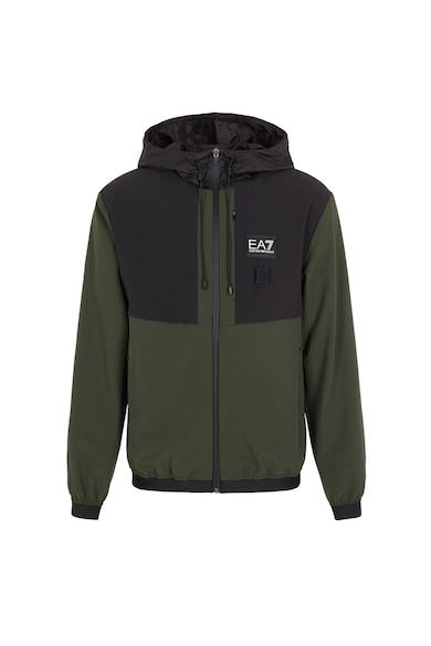 EA7 Emporio Armani зелено  яке размер М