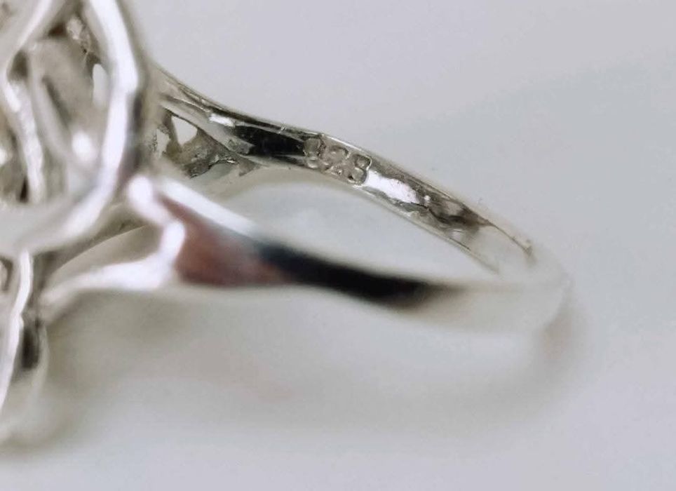 Vechi inel din argint de 925