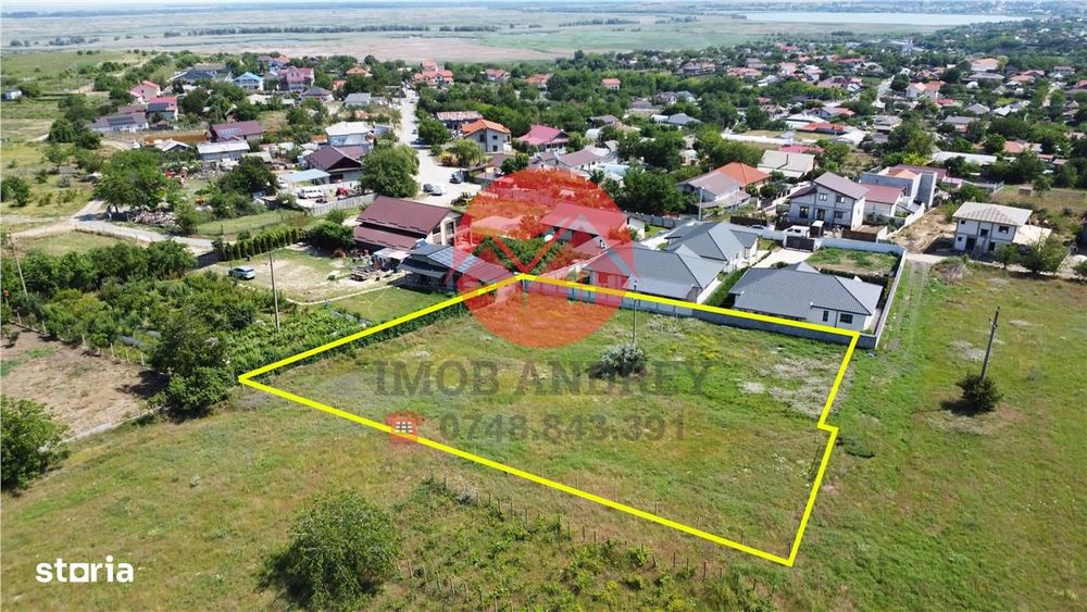 Teren 1540 mp Mineri, intravilan, utilitati, aproape de Tulcea