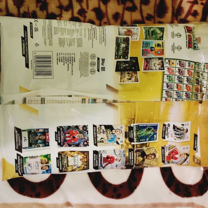 Match Attax Starter pack + Пакетче на Premier league