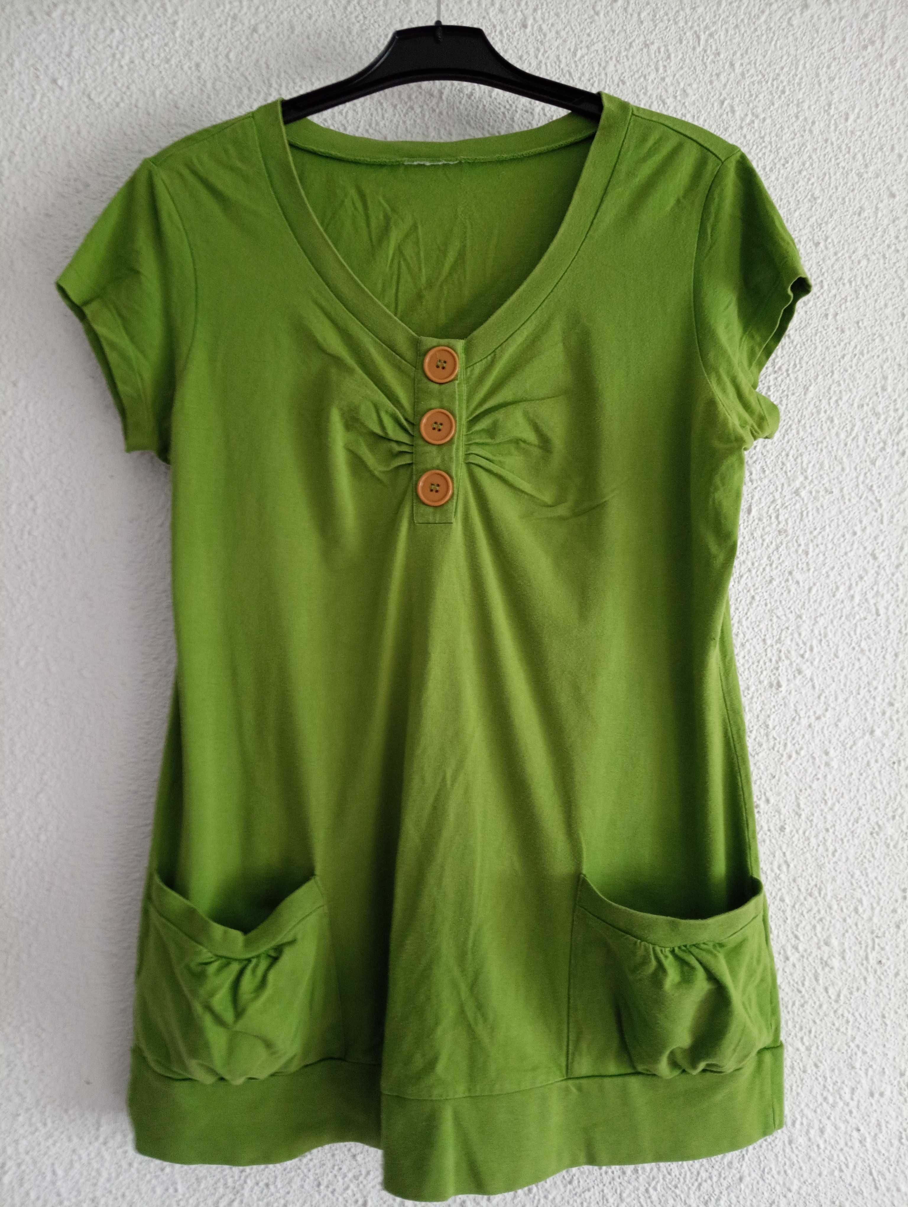 Rochie scurta verde