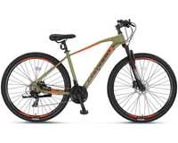 Bicicleta MTB Umit Camaro, culoare kaki/portocaliu, roata 29", cadru 2