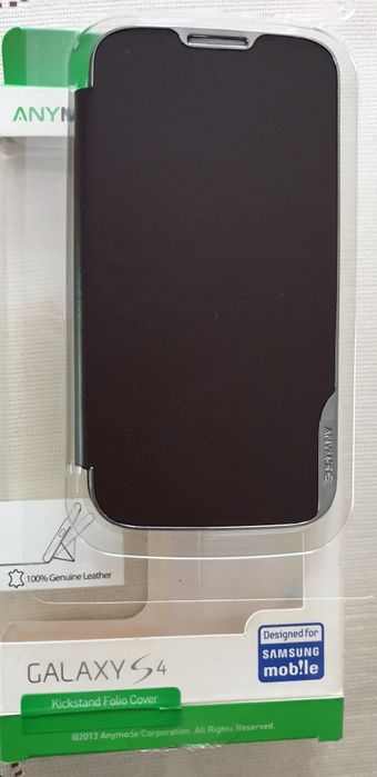 Чехол натуральная кожа на Самсунг S4