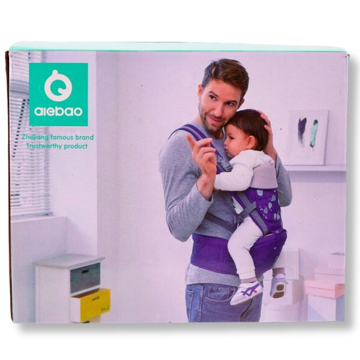 Marsupiu Pentru Bebelusi Cu Scaunel , 0-36 luni , 3 Pozitii De Purtare