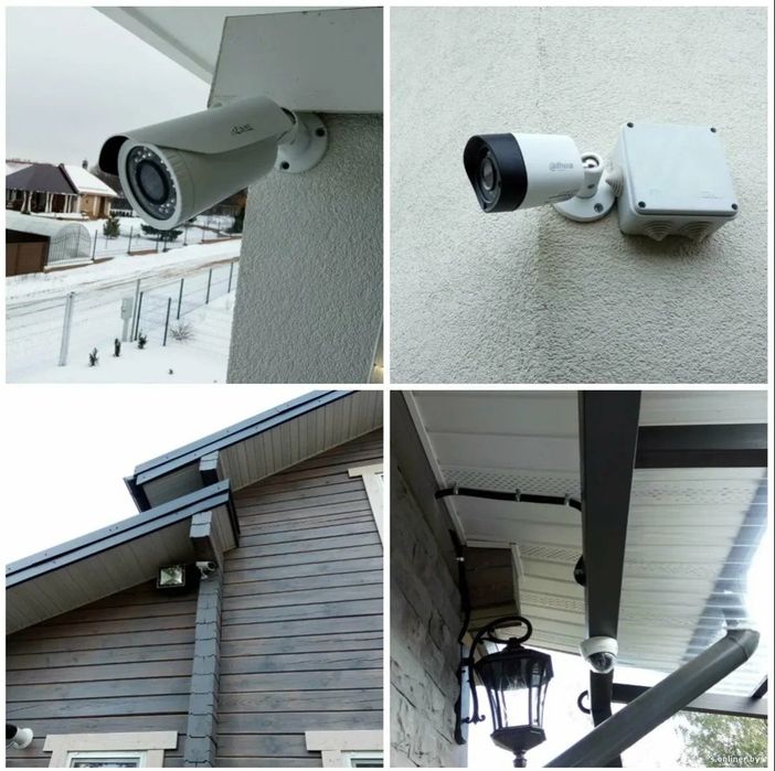 Установка видеонаблюдения