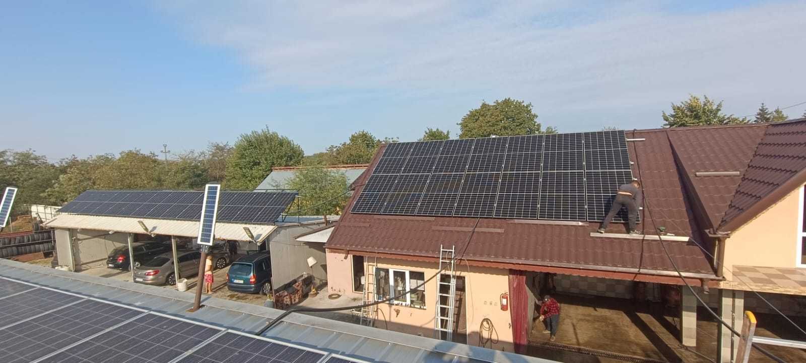 Montaj Panouri Fotovoltaice Montaj invertoare solare on-grid off-grid