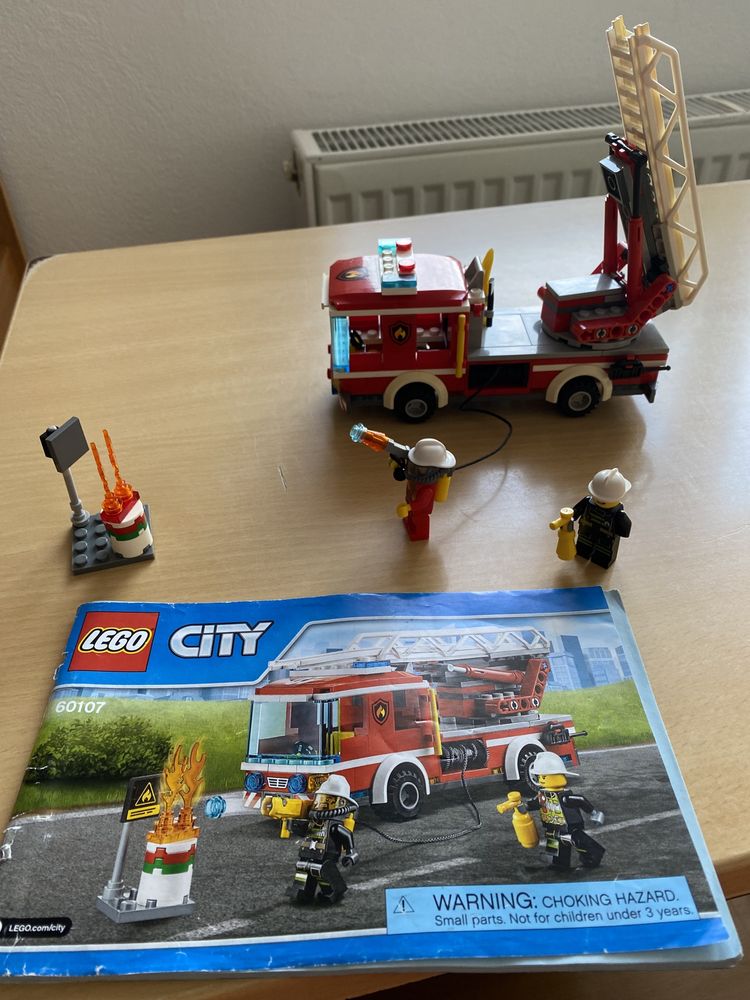 Lego City 60108 Unitatea de intervenție de pompieri
