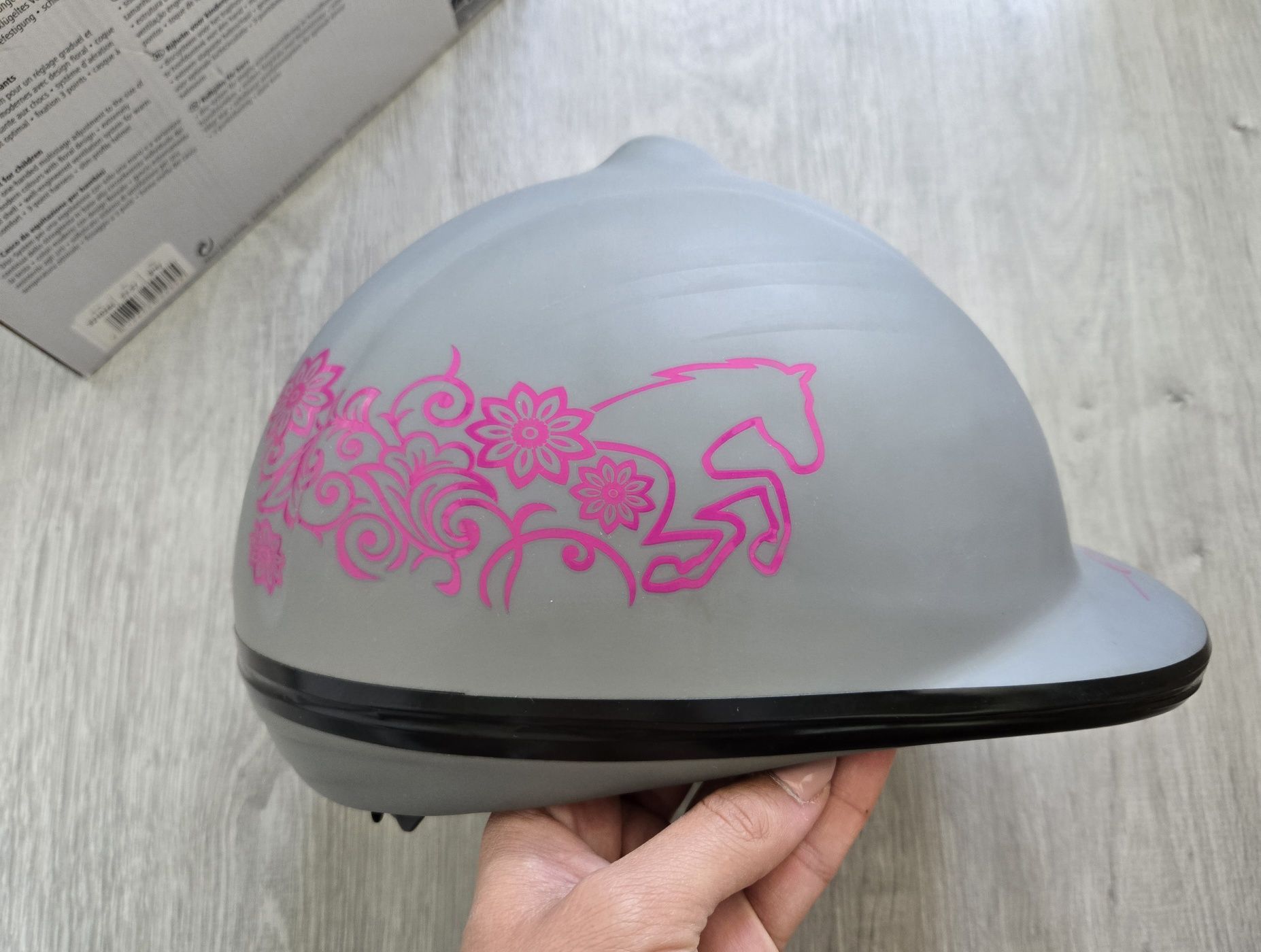 Детска каска за езда Covaillero Beauty