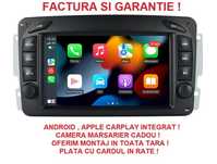 Navigatie Gps Mercedes C Class CLK Vaneo Vito Viano W203 , Android nou