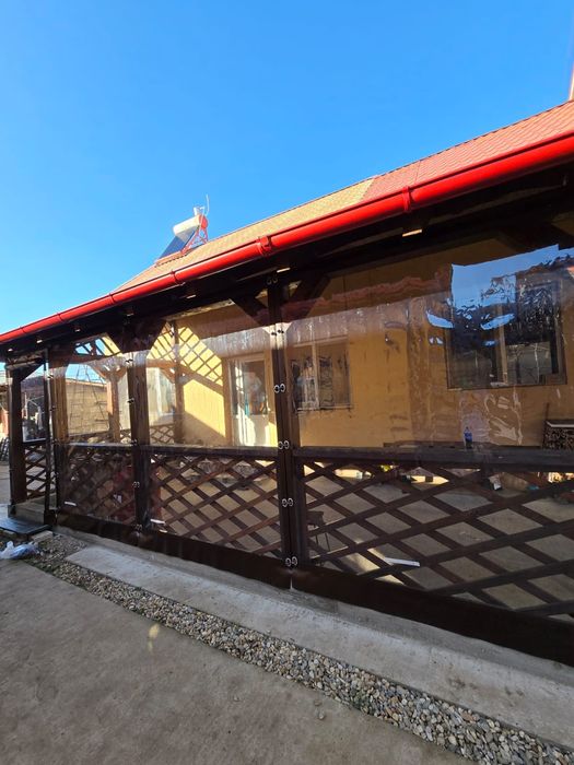 Folie terasa/ terase / foișoare 0,8 mm Transparenta