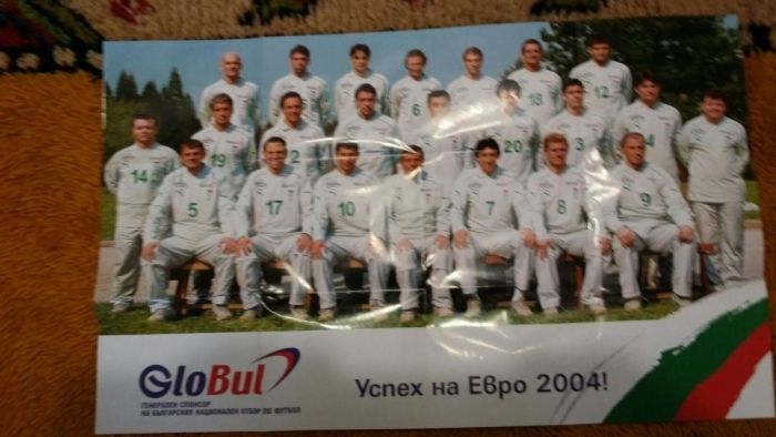 ЕВРО 2004 плакат и видиокасета