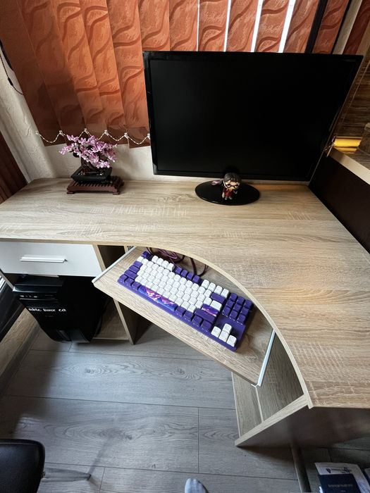 Ъглово бюро, дъб собома офис бюро