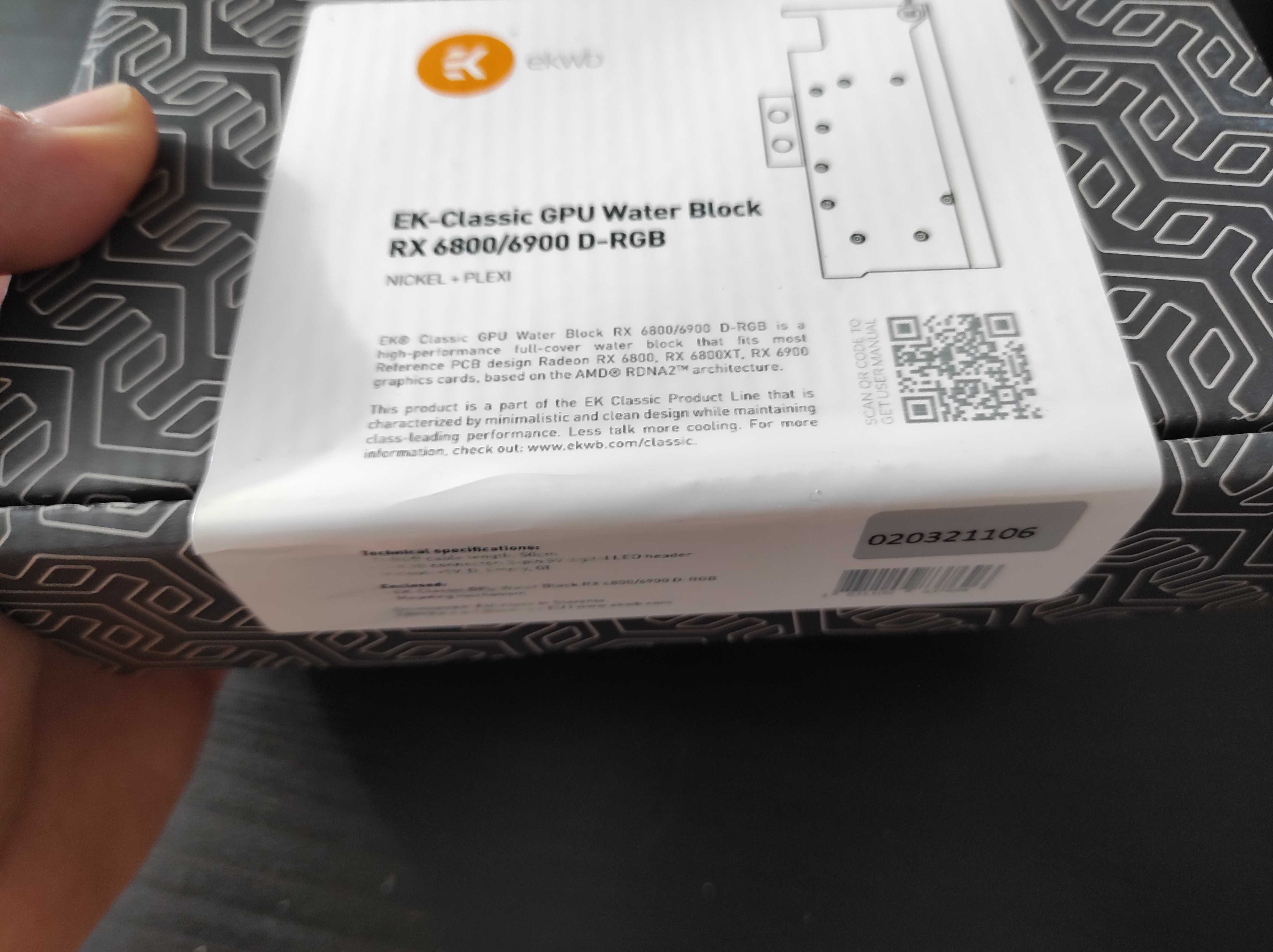 Продавам EKWB RX6800 / RX6900XT