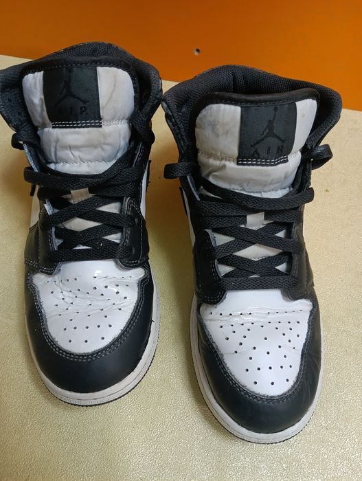 Nike N 39 Air Jordan Mid кожени - 45 лв