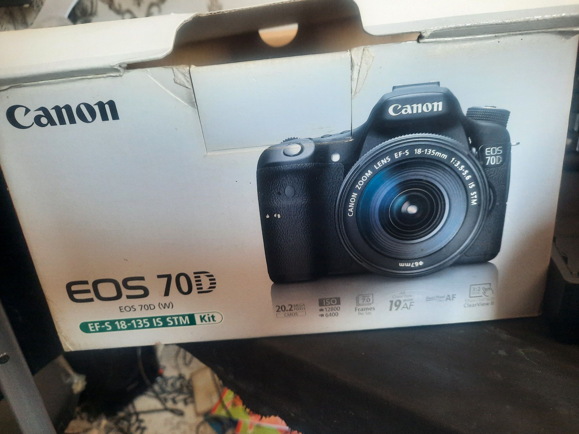 Canon 70d kit 18-135 mm